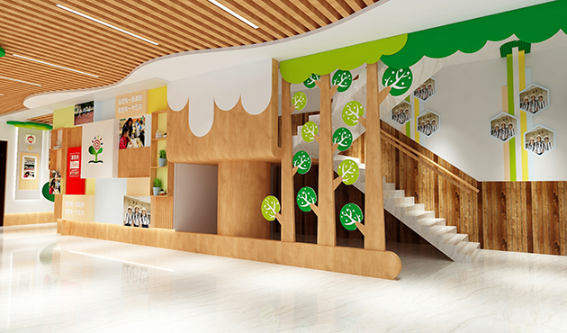 彭州市机关幼儿园-走廊装饰