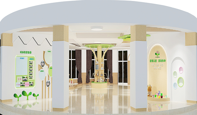 彭州市机关幼儿园大厅文化